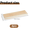 Pine Wood Domino Slotted Display Stands ODIS-WH0038-299-01-2