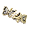 Real 18K Gold Plated Rack Plating Brass Micro Pave Cubic Zirconia Pendants KK-R161-05G-06-2