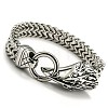 Eagle Viking 304 Stainless Steel Wheat Chain Bracelets for Men FS-WGC8E20-08-1
