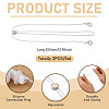 2Pcs Polyester Earphone Cord Straps HJEW-TAC0168-4