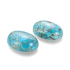 Natural Turquoise Cabochons G-M355-A01-3