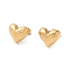 304 Stainless Steel Stud Earrings EJEW-S230-02G-3