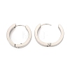 304 Stainless Steel Huggie Hoop Earrings EJEW-O087-09G-P-2