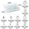 DIY Blank Dome Pendant Making Kit DIY-FS0005-47-4