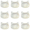 5Pcs Natural White Shell Beads BSHE-CJ0001-07-3