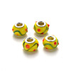 Handmade Lampwork European Beads LPDL-N001-007-B07-2