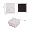 Paper Cardboard Jewelry Ring Boxes X1-CBOX-E012-05A-2