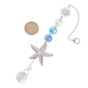Glass Hanging Suncatchers HJEW-JM04579-01-3