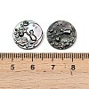 Natural Black Lip Shell Carved Cabochons SSHEL-B006-01B-C-3