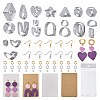 DIY Earring Making Finding Kits DIY-FW0001-22-1