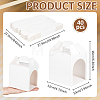 Kraft Paper Folding Paper Pet Gift Packing Tote Boxes CON-WH0089-238A-2
