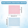 AHADEMAKER 200 Sheets 2 Colors Suede Fabric Silver Polishing Cloth TOOL-GA0001-75-2