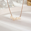Stainless Steel Pendant Necklace TR0656-1-3