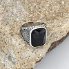 304 Stainless Steel with Cubic Zirconia Finger Rings for Men FS-WG67565-23-1