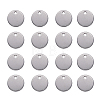 100pcs 304 Stainless Steel Stamping Blank Tag Pendants for Bracelet Earring Pendant Charms STAS-TA0001-01-5