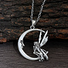 Tibetan Style Zinc Alloy Pendant Necklaces for Women FS-WGBD114-03-1