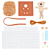 DIY Bear Shoulder Bag Making Kit DIY-WH0258-64-1