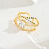 Vintage Luxury Fashion Gemstone Ring Women's Jewelry Party Wedding Gift Banquet. IA6817-2-1