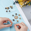 16Pcs 2 Colors Brass European Beads KK-ME0004-18-3