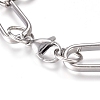 Tarnish Resistant 304 Stainless Steel Chain Bracelets BJEW-L661-06P-3