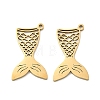 304 Stainless Steel Pendants SA-CBAAC28-06G-1