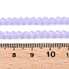 Imitation Jade Glass Beads Strands GLAA-T023-4mm-C01-4