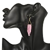 Glass Beaded Dangle Earrings EJEW-MZ00749-02-2