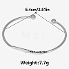 304 Stainless Steel Cuff Bangles IL3957-1-1
