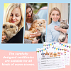 Paper Animal Adoption Card AJEW-WH0485-14-5