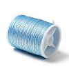 12 Rolls 12 Colors 6-Ply Polyester Cord OCOR-L046-01B-4