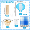 Paper & Iron Ball Lantern Party Decor AJEW-NB0009-45B-2
