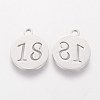 Non-Tarnish 201 Stainless Steel Charms STAS-Q201-T183-2