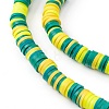 Handmade Polymer Clay Beads Strands CLAY-R089-6mm-T02B-35-6