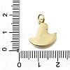 Brass Enamel Pendants KK-K400-23G-01-3