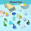 36Pcs 18 Styles Ocean Theme Resin Pendants RESI-SZ0003-22-2