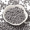 6/0 Opaque Baking Paint Glass Seed Beads SEED-M012-02A-17-2