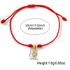 304 Stainless Steel Virgin Mary Charm Bracelets LS-WH3603-4