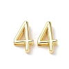 Brass Slide Charms KK-L253-15G-04-1