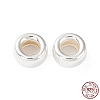 925 Sterling Silver Beads STER-K174-02F-S-1