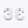 Tarnish Resistant 201 Stainless Steel Pendants STAS-F128-01P-3-1-2