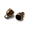 Brass Cord Ends KK-D217-9x6-AB-NF-1