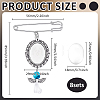 Iron Brooches JEWB-ME00006-2