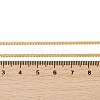 Brass Curb Chain Necklaces X-NJEW-K123-09G-4