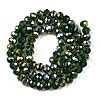Electroplate Glass Beads Strands LS-EGLA-A044-T6mm-B24-3