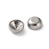 304 Stainless Steel Point Back Rhinestone Settings STAS-NH0001-05P-2