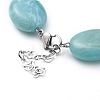 Acrylic Imitation Gemstone Beads Bracelets BJEW-JB04683-02-3