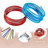 Fashewelry 8 Roll 8 Colors Round Aluminum Wire AW-FW0001-03-14