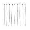 304 Stainless Steel Head Pins STAS-T065-45mm-20P-1