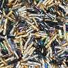 Glass Twist Bugle Beads SEED-XCP0001-43-3