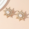 Sunflower Alloy Stud Earrings JU5633-2